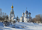 Софийский собор и колокольня в г. Вологда