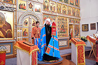 Божественная литургия в Успенском храме г. Вологды