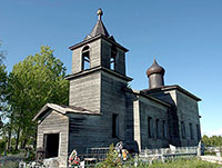 Церковь Спаса Преображения, д. Макарьевская Бабаевского района. Фото 2008 г.