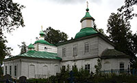 Церковь Воздвижения Креста Господня в г. Грязовец. Фото 2008 г.