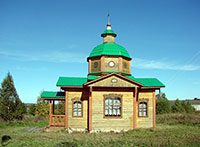 Часовня Петра и Павла, д. Кокшарка Бабушкинского района. Фото 2013 г.