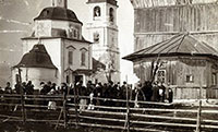 Церковь Покрова Пресвятой Богородицы, г. Белозерск. Фото 1917 г.