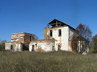 Церковь Покрова Пресвятой Богородицы, д. Гора Белозерского района. Фото 2010 г.