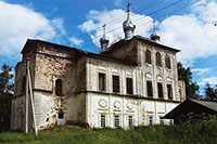 Храм Пресвятой Троицы, деревня Макаровская Шелотского сельского поселения