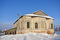 Церковь Александра Невского в д. Воскресенское (Пунема). Фото 2013 г.