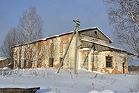 Церковь Георгия Победоносца в д. Липино Вожегодского района. Фото 2013 г.