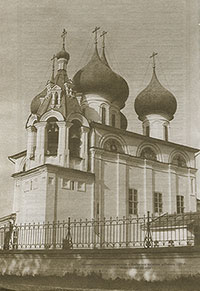 Иоанно-Предтеченская церковь в Дюдиковой Пустыни. Фото начала XX в.