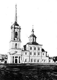 Церковь Николая Чудотворца на Сенной площади. 