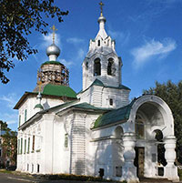 Церковь Покрова на Торгу. Вид с северо-запада
