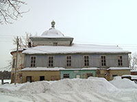 Александро-Куштский монастырь. Вид со стороны двора. На территории бывшего монастыря сейчас располагается дом инвалидов