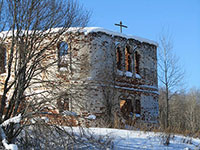 Никольская церковь бывшего Катромского монастыря. Фото 2011 г.