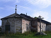 Троицкая Андомская церковь. Фото 2010 г.