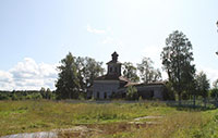 Георгиевская Нижневодлицкая церковь (располагалась на территории Пятницкой Кедринской мужской пустыни). Фото 2010 г.