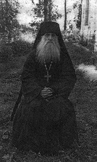 Игумен Михаил (Лаков) – последний монах Павло-Обнорского монастыря. Фото 1970-х гг., с. Чернецкое Грязовецкого р-на.