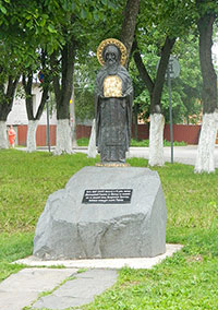 Памятник прп. Герасиму в Вологде. Фото Н. Квашниной, 2015 год