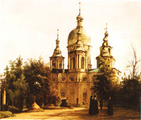 Свято-Троицкая Сергиева пустынь под Петербургом, где святитель Игнатий отслужил 24 года настоятелем 