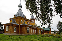 Церковь Николая Чудотворца в с. Тарногский Городок. Фото 2013 г.