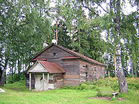 Церковь Иоанна Богослова в с. Анисимово Чагодощенского района. Фото 2008 г.