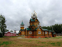 Церковь Евфросина Синозерского в п. Чагода. Фото 2012 г.