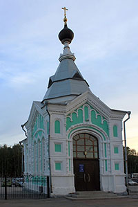 Часовня Николая Чудотворца в г. Череповец. Фото 2012 г.