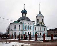 Церковь Николая Чудотворца в п. Сизьма. Фото 2013 г.