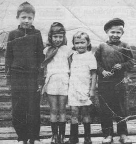 Босоногое детство (из семейного архива сестры Н. Дубровского Екатерины)