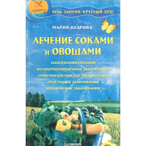 Кедрова, М. Лечение соками и овощами : Заболевания суставов. Желудочно ...