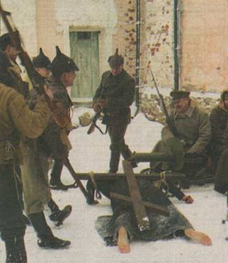 Я нес свой крест. Ноги застыли, слезились глаза. Тяжело всё ж умирать за веру