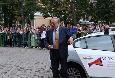 Кшиштоф Занусcи представил в Вологде лучшие ленты польского кинематографа. Фото Валентины Певцовой