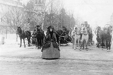 Конная милиция Вологды была задействована в фильме на полную катушку