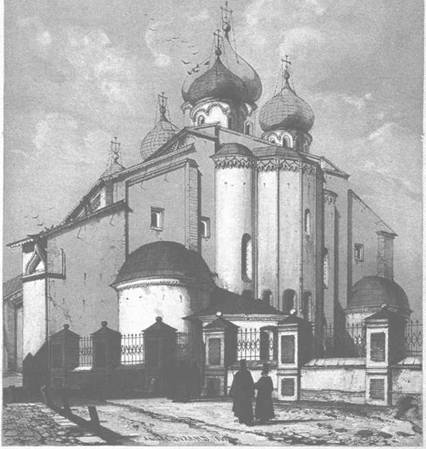 Собор Св. Софии в Новгороде.