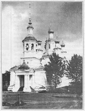 Храм Воскресения Христова на Ленивой площади. Построен в 1762 году. Разрушен в 1937 г. Ныне на этом месте стоит памятник 800-летия Вологды