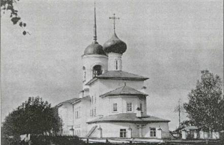 Церковь Николая Чудотворца на Глинках. Точное время постройки нетзвестно. Частично разрушена в 1930 году