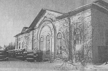 Церковь в с. Заднем в наши дни