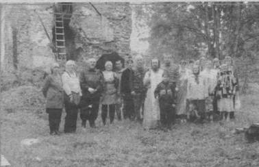 В день преподобных Григория и Кассиана Авнежских в восстанавливаемом монастыре