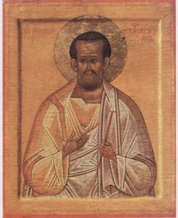 Праведный Прокопий Устюжский. Икона. Первая половина XVI в.