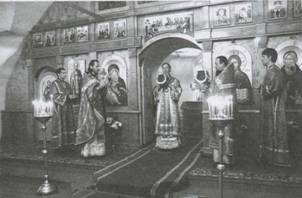 Божественная литургия в Спасо-Нуромском храме