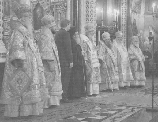 Слово Патриарха Московского и всея Руси Кирилла по окончании Божественной литургии