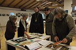Участники научно-практической конференции, посвященной истории Киликиевского креста и работам по его воссозданию