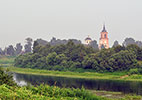 Церковь Николая Чудотворца на Валухе.
г. Вологда (Прилуки). Год постройки 1755.