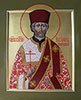 Икона «Сщмч. Иоанн Вологодский»
Дерево, паволока, левкас, темпера
