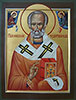 Икона «Св. Николай»
Дерево, паволока, левкас, темпера
