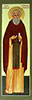 Икона «Св. прп. Александр Свирский»
Дерево, паволока, левкас, темпера
