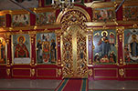Иконостас храма Успения Божией Матери в г. Вологде. Резьба. Липа (с позолотой)  
