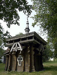 Часовня Исаакия Далматского в г. Вытегра. Фото 2006 г.