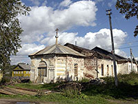 Церковь Троицы Живоначальной в с. Андомский погост Вытегорского района. Фото 2007 г.