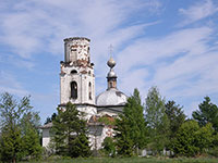 Церковь Вознесения Господня в д. Славянка. Построеная в 1835 г.