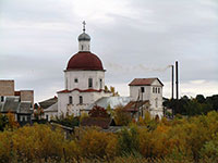 Церковь Троицы Живоначальной, с. Липин Бор Вашкинского района. Фото 2011 г.