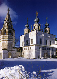 Троицкий собор Троице-Гледенского монастыря. Фото 1998 г.