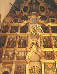 Вознесенская церковь, иконостас.
